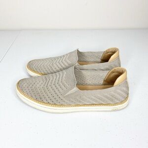Ugg Sammy Chevron Metallic Jasmine Slip On Sneakers Size 7